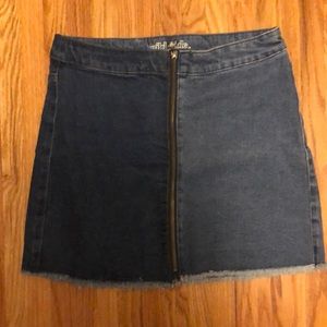 Wild Fable Two Tone Denim Skirt